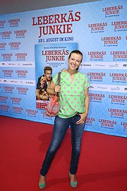 Nina Eichinger bei der Premiere "Leberk&auml;sjunkie" im Math&auml;ser Filmpalast (&copy;Foto: Martin Schmitz)